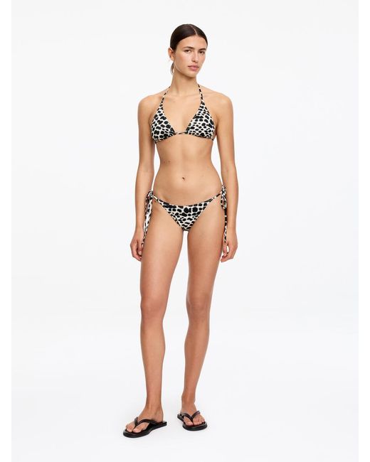 ARKET White Triangle Bikini Top