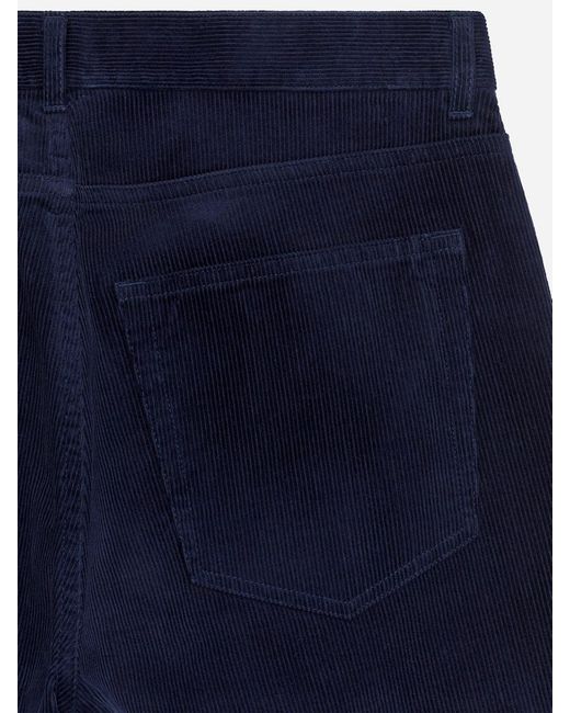 ARKET Blue Loose Corduroy Trousers for men