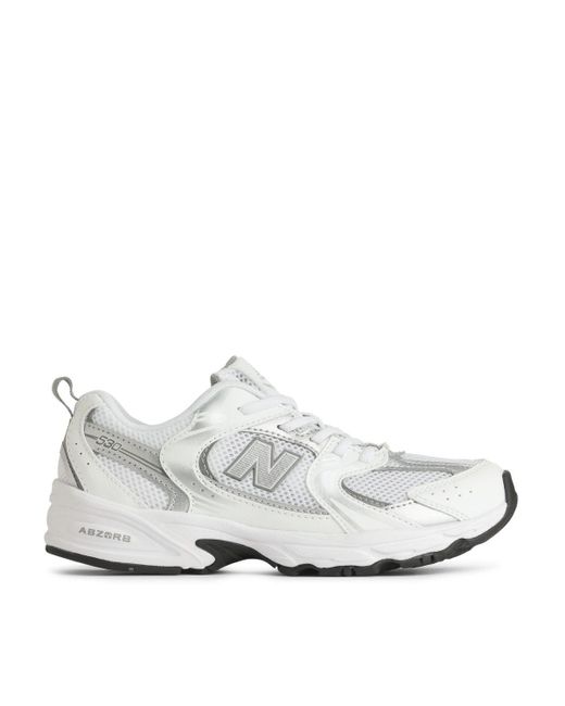 New Balance 530 Youth Trainers in White Lyst UK