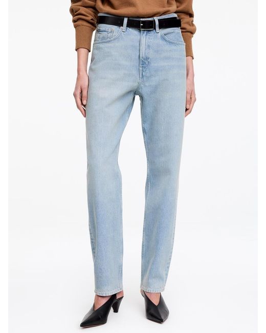 ARKET White Tapered Jeans