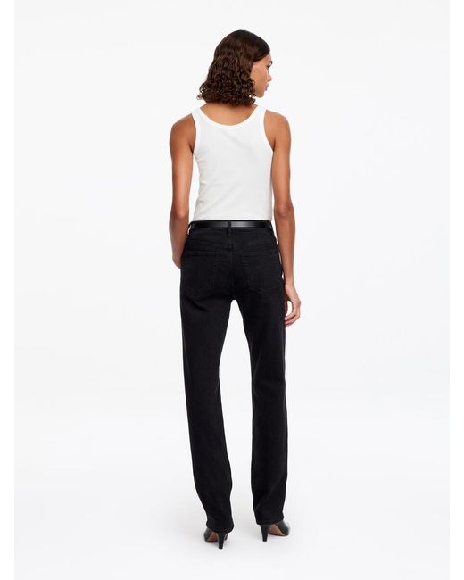 ARKET White Scoop-Neck Tank Top