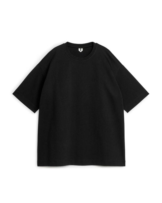 ARKET Black Heavyweight T-shirt