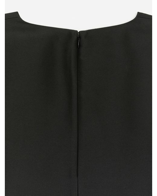 ARKET Black Sculptural Mini Dress
