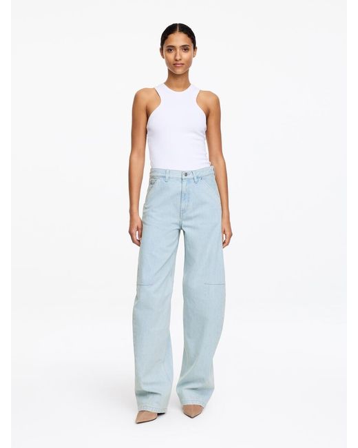 ARKET Blue Pine Relaxed Barrel Jeans