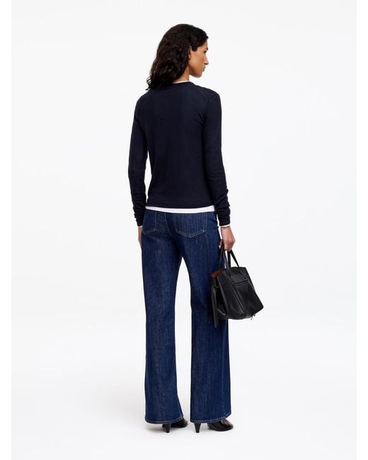 ARKET Blue Pure Cashmere Jumper