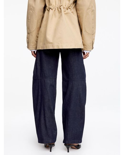 ARKET Blue Pine Relaxed Barrel Jeans