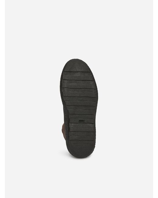 ARKET Brown Chunky Suede Boots