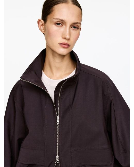 ARKET Brown Zip Jacket