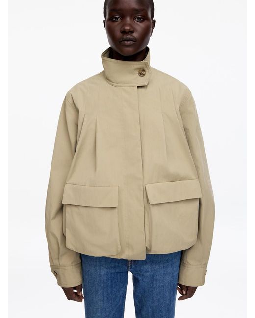 ARKET Blue Blouson Jacket