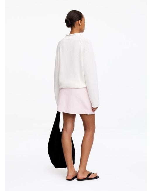 ARKET Pink Corduroy Mini Skirt