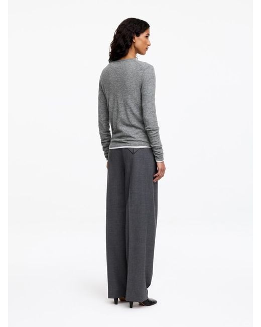 ARKET Gray Pure Cashmere Jumper