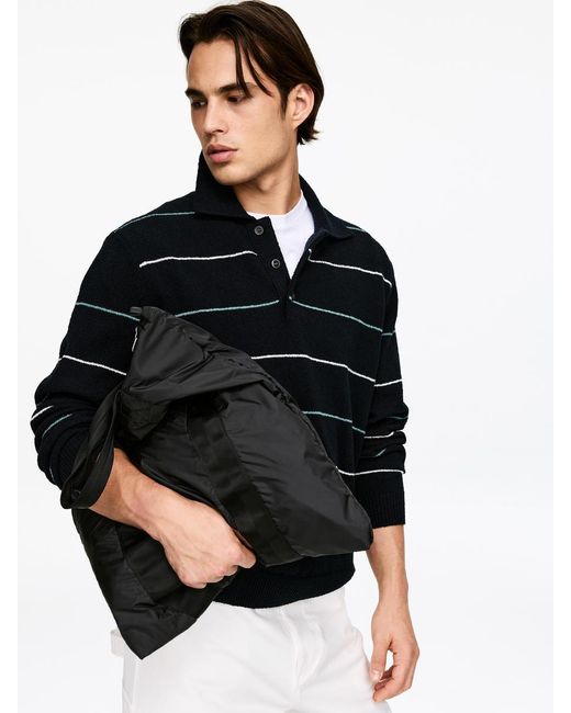 ARKET Black Packable Tote