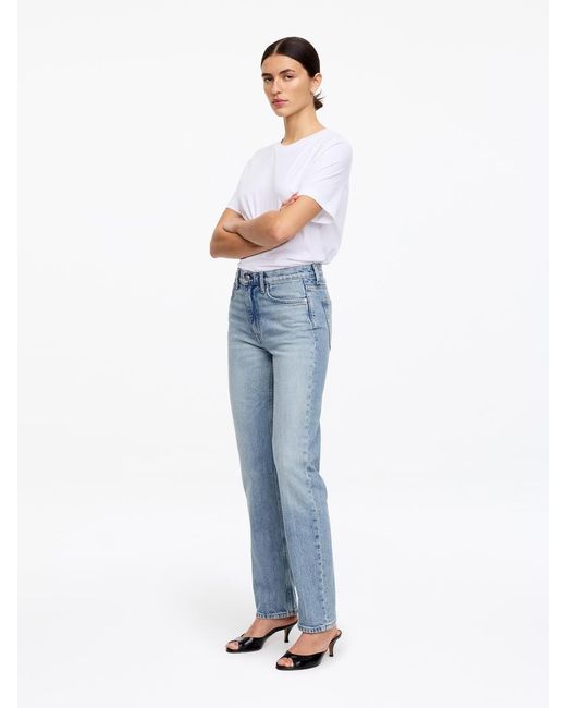 ARKET Blue Jade Long Slim Jeans