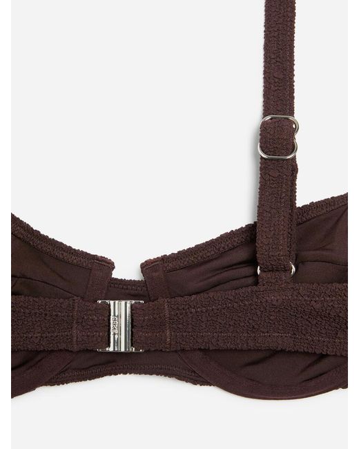 ARKET White Balconette Bikini Top