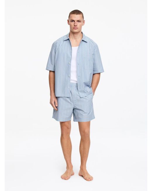 ARKET Blue Pyjama Shorts for men