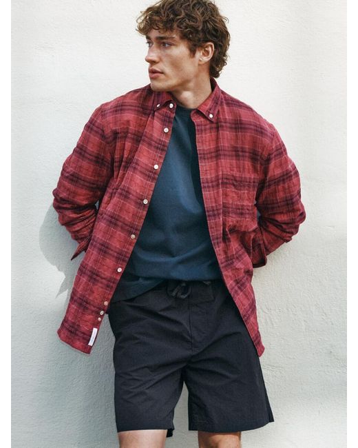 ARKET Blue Relaxed Pull-On Shorts for men