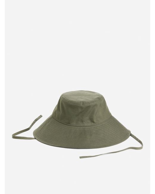 ARKET Green Bucket Hat