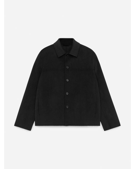 ARKET Black Double-Face Wool-Blend Jacket for men