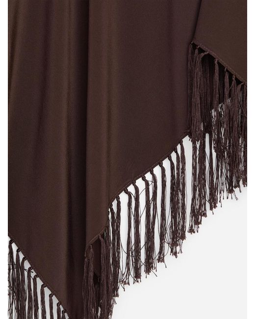 ARKET Natural Silk Fringe Scarf