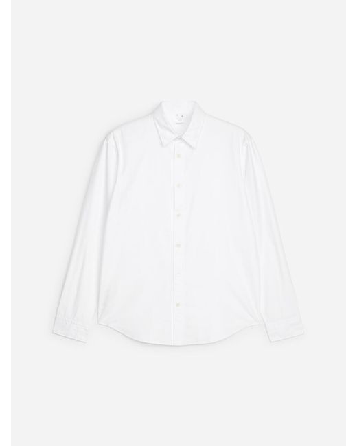 ARKET White Cotton-Tencel Shirt for men