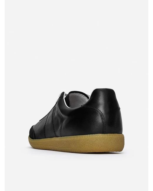 ARKET Black Leather Trainers for men