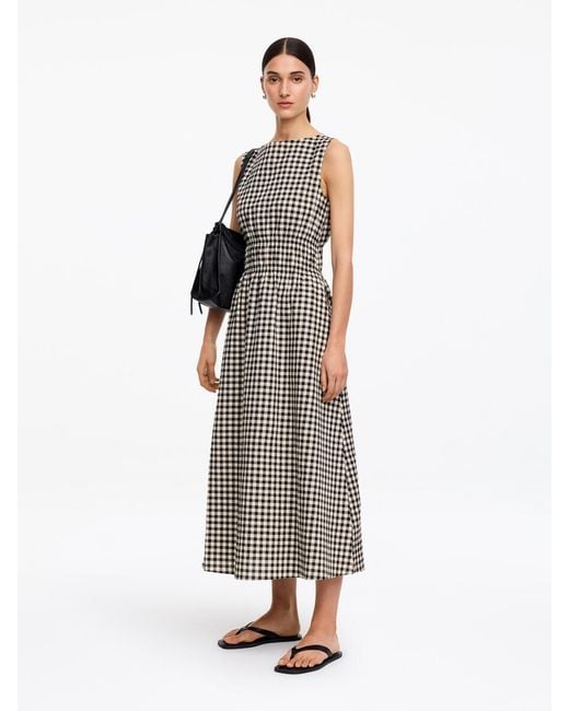 ARKET White Seersucker Dress