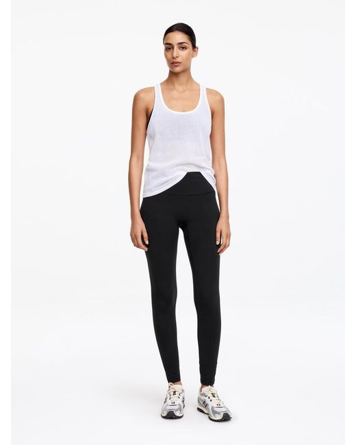 ARKET Black Soft Active Leggings