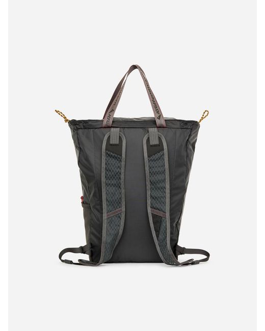 ARKET Black Klättermusen Gand Bag 23L for men