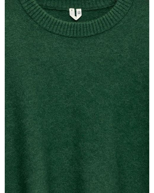 ARKET Green Alpaca-Wool Blend Jumper