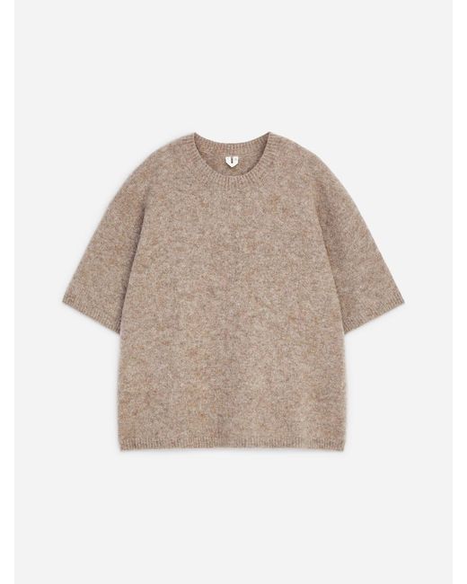 ARKET Gray Alpaca-Wool Blend Jumper