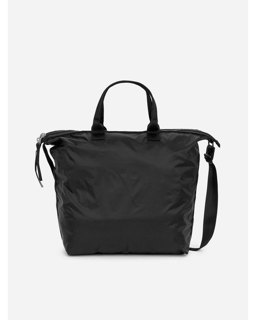ARKET Black Ripstop Messenger Bag for men