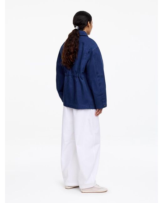 ARKET Blue Workwear Jacket