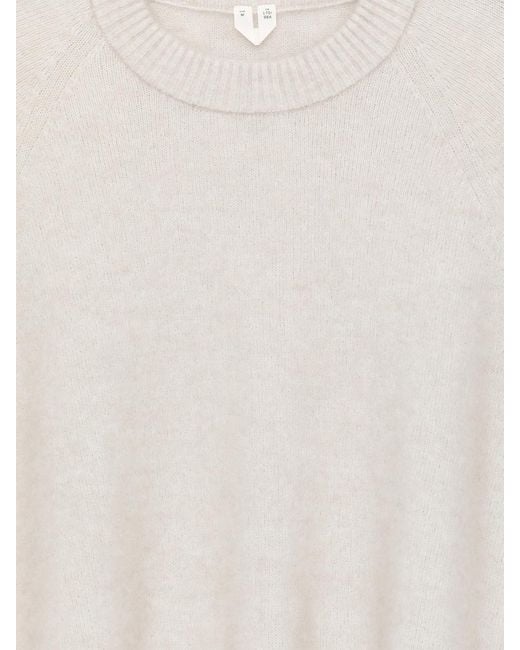 ARKET White Alpaca-Wool Blend Jumper