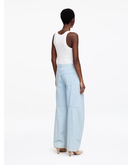 ARKET White Ribbed Tank Top