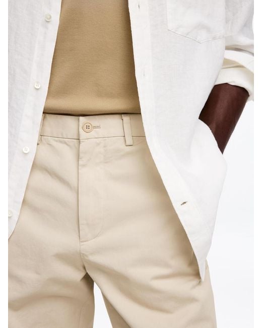 ARKET Natural Straight Cotton Chinos for men