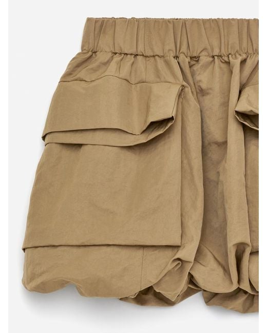 ARKET Black Mini Bubble Skirt