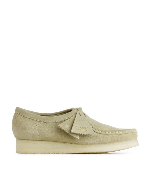 Clarks Natural Wallabee Boots