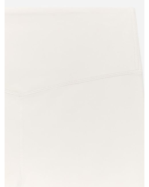 ARKET White Soft Stretch Biker Shorts