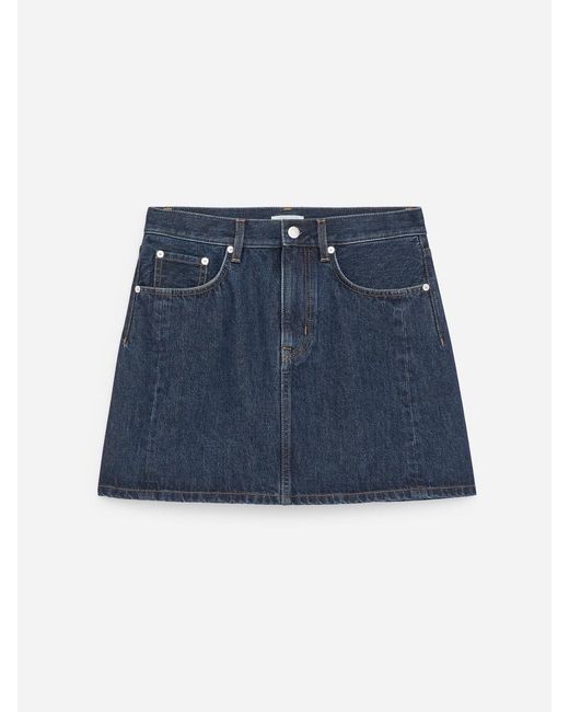 ARKET Blue Denim Mini Skirt