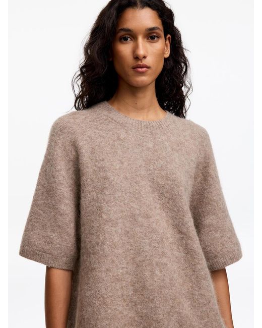 ARKET Gray Alpaca-Wool Blend Jumper