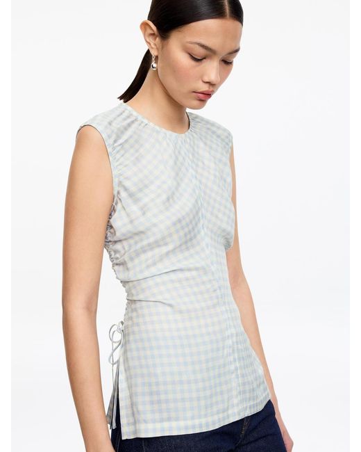 ARKET White Drawstring Top