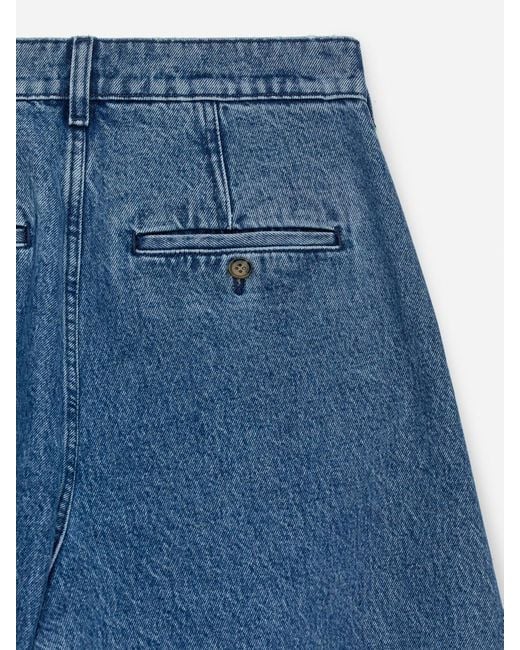 ARKET Blue Barrel-Leg Jeans