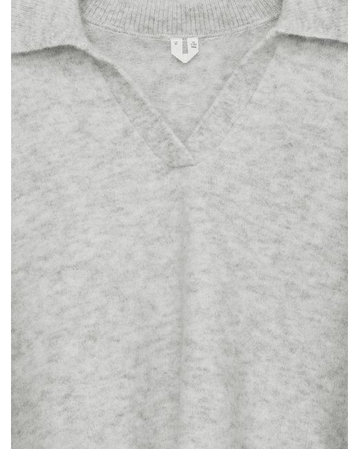 ARKET Gray Alpaca-Wool Blend Jumper