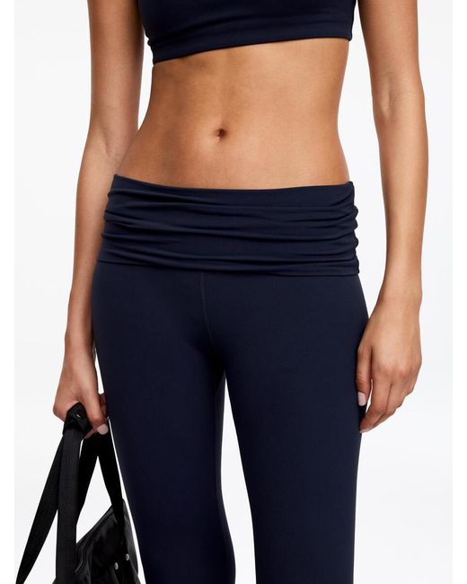 ARKET Blue Flared Leggings