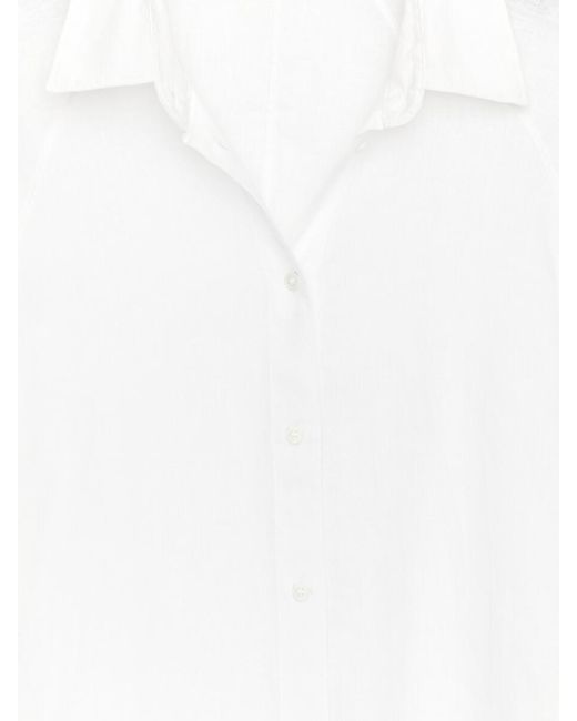 ARKET White Relaxed Linen Shirt
