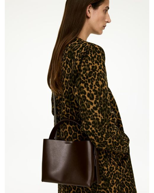 ARKET Green Leather Crossbody Bag