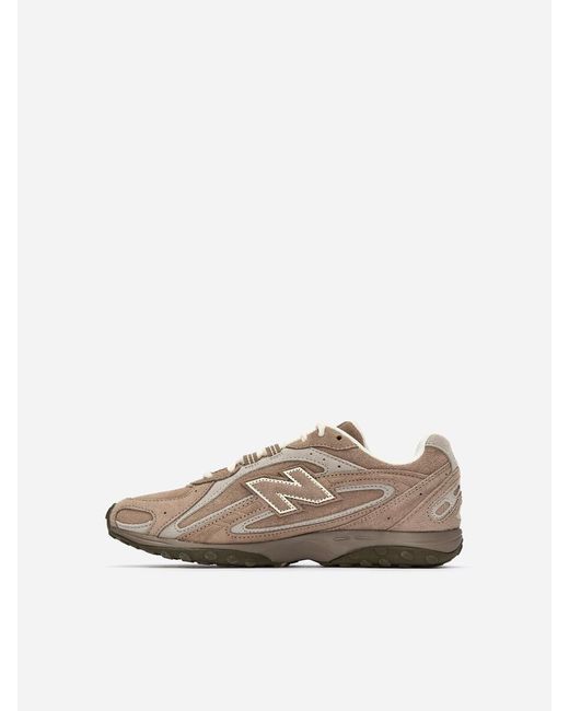 ARKET White New Balance 204L Suede Trainers