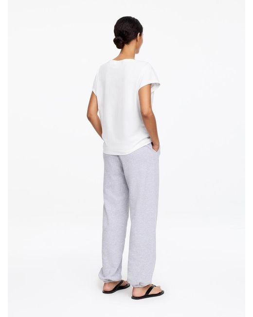 ARKET White Cap-Sleeve Top