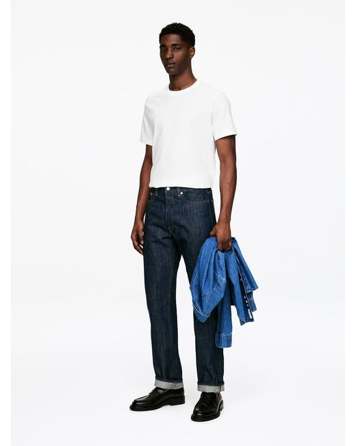 ARKET White 170 Gsm Regular T-Shirt for men