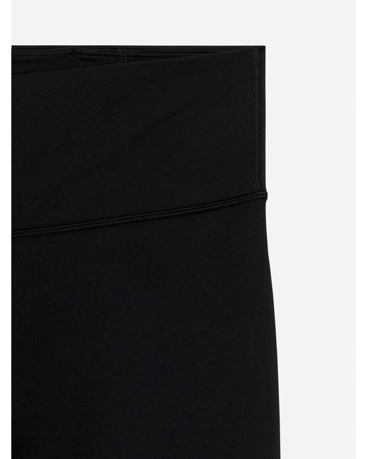 ARKET Black Soft Stretch Flared Tights